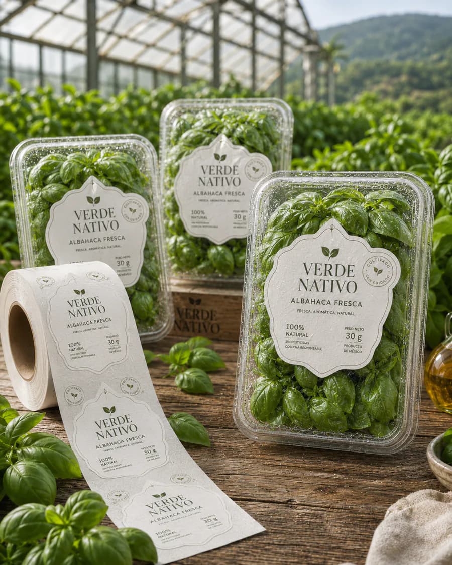 Etiquetas para viveros, plantas y almácigos